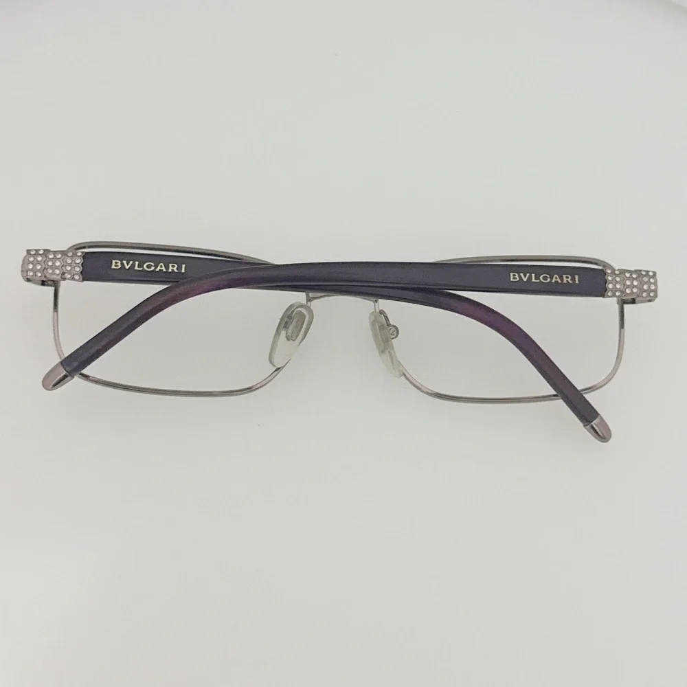 Authentic Bvlgari luxury designer signature prescription eyeglasses frames ￼